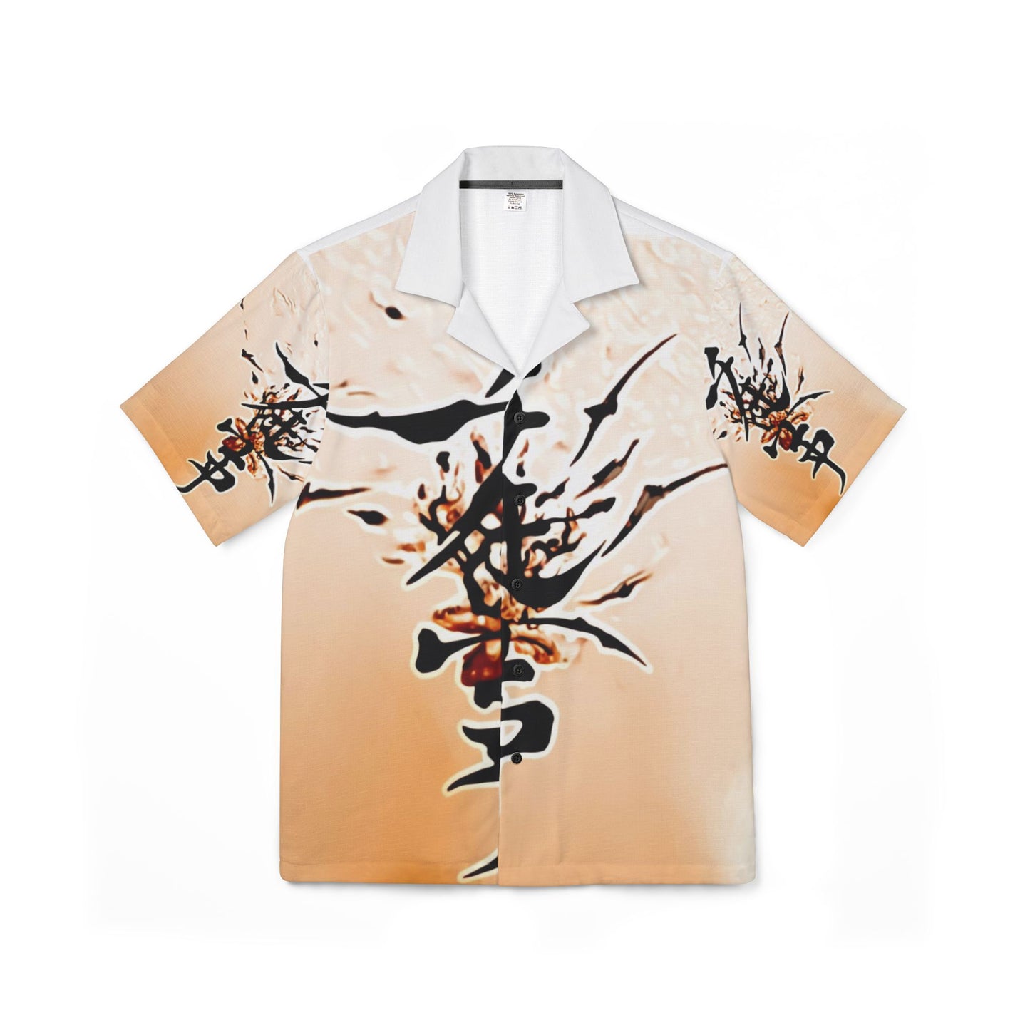 Stylish Men's Hawaiian Camp Shirt | Tropical Floral Print for Summer Outings
