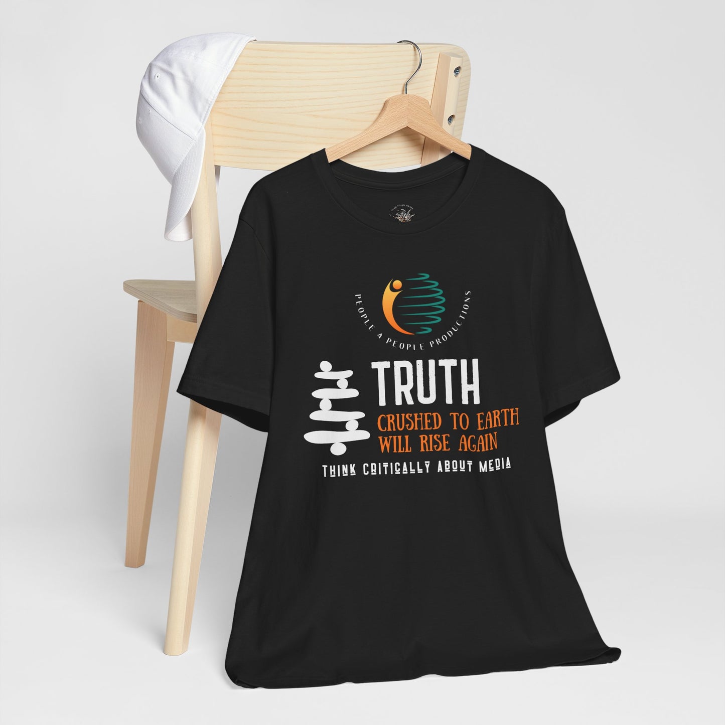 Graphic Tee Unisex Jersey Tee - "Truth Crushed to Earth Will Rise Again"