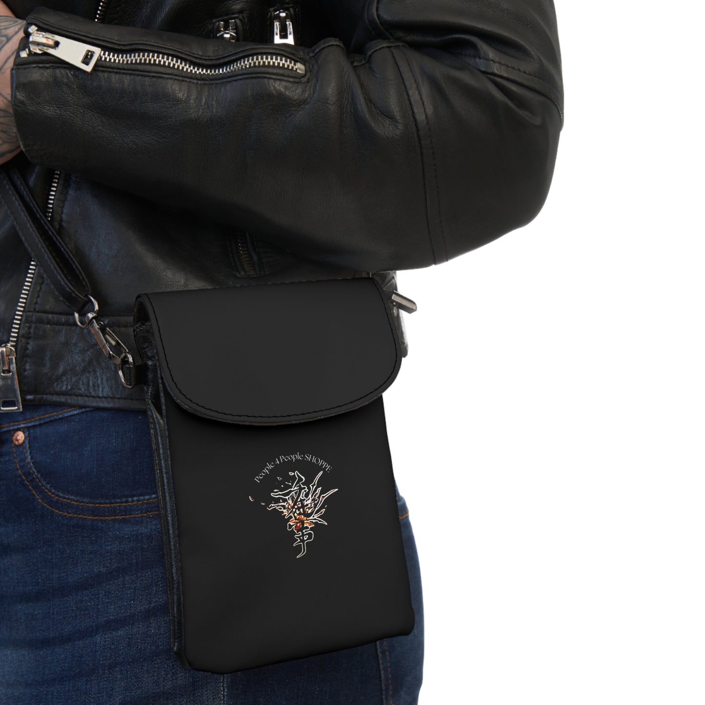 Stylish Small Cell Phone Wallet - Convenient Design for On-the-Go Use