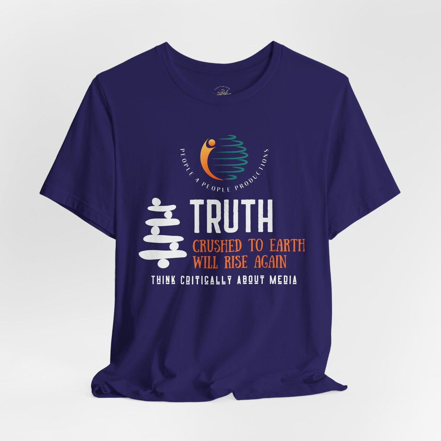 Graphic Tee Unisex Jersey Tee - "Truth Crushed to Earth Will Rise Again"