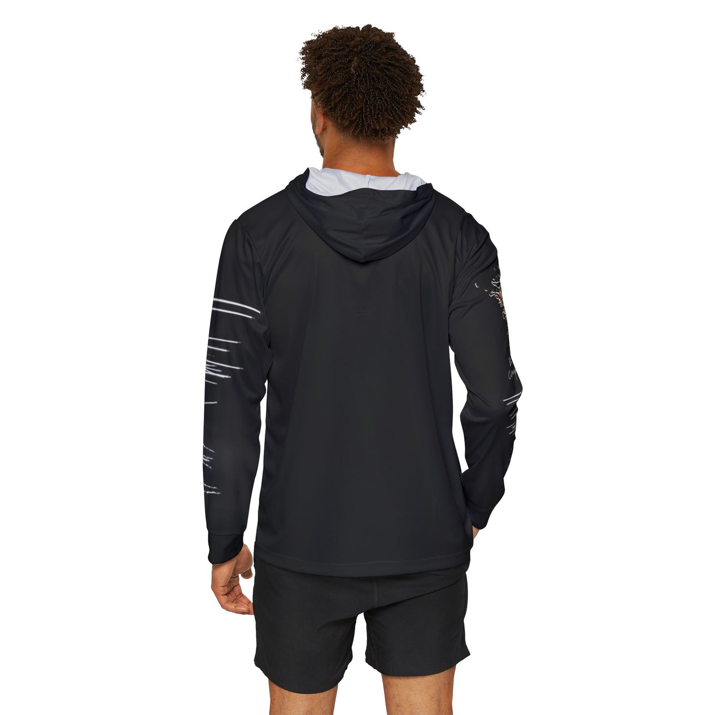 Men's Sports Warmup Hoodie - 'Truth Crushed to Earth' Design for Active Mindsets