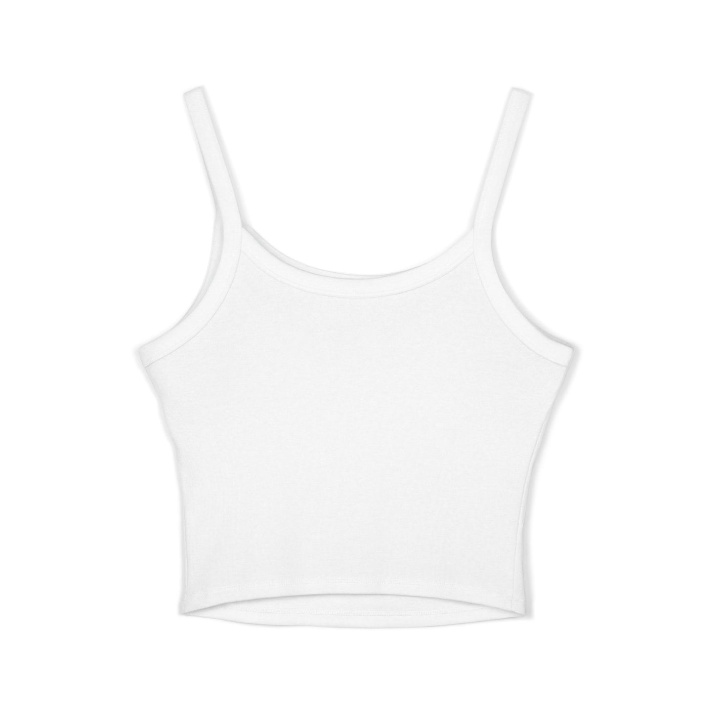 Empowering Women's Spaghetti Strap Tank Top - 'We Think. Images Matter.'