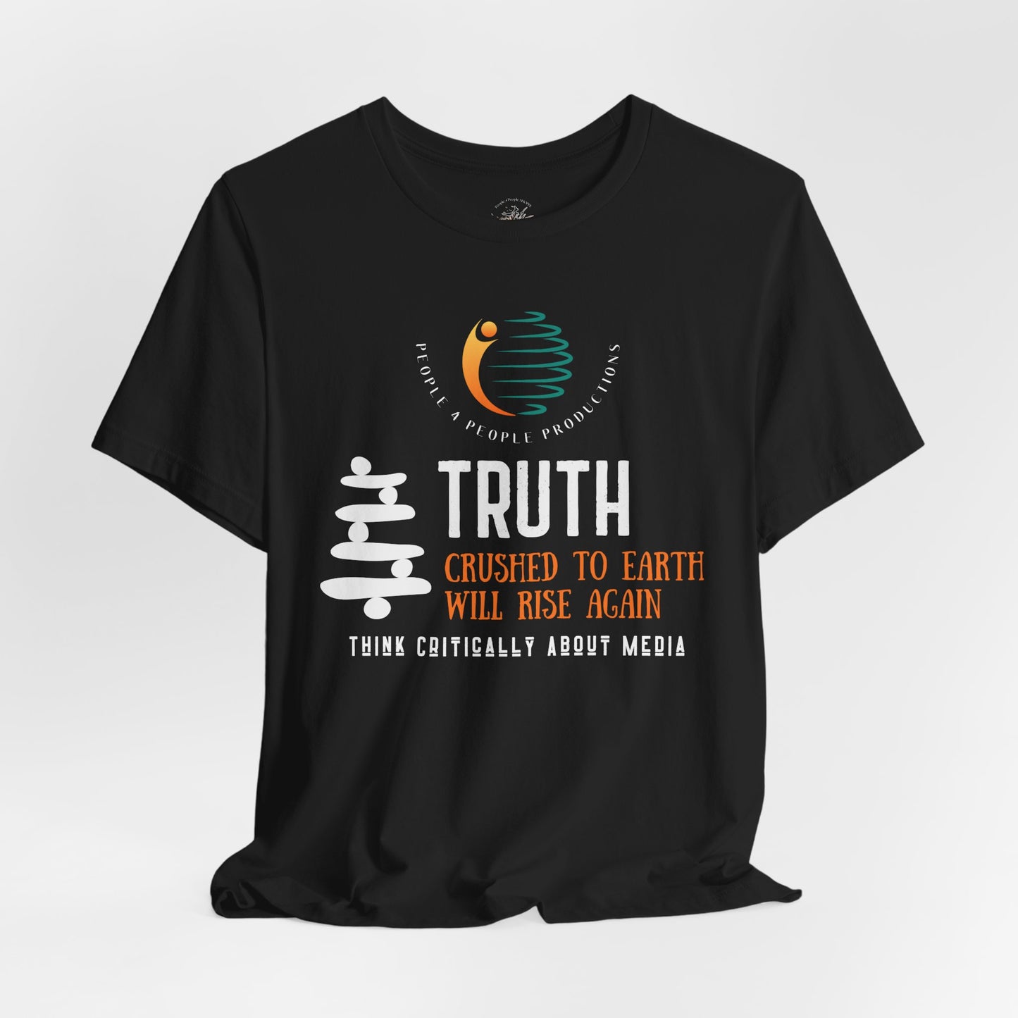 Graphic Tee Unisex Jersey Tee - "Truth Crushed to Earth Will Rise Again"