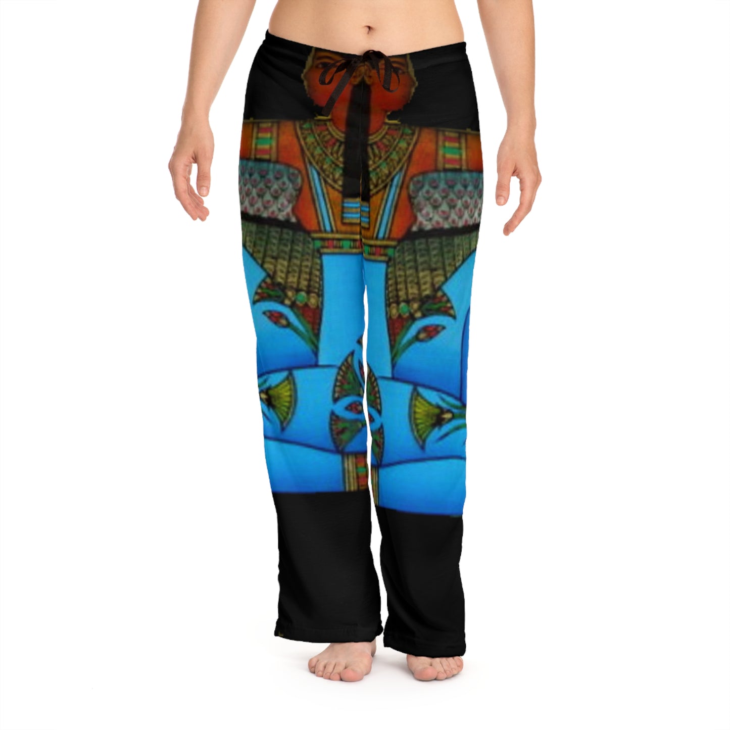 Colorful Abstract Women's Pajama Pants - Cozy Sleepwear for Relaxation and Leisure