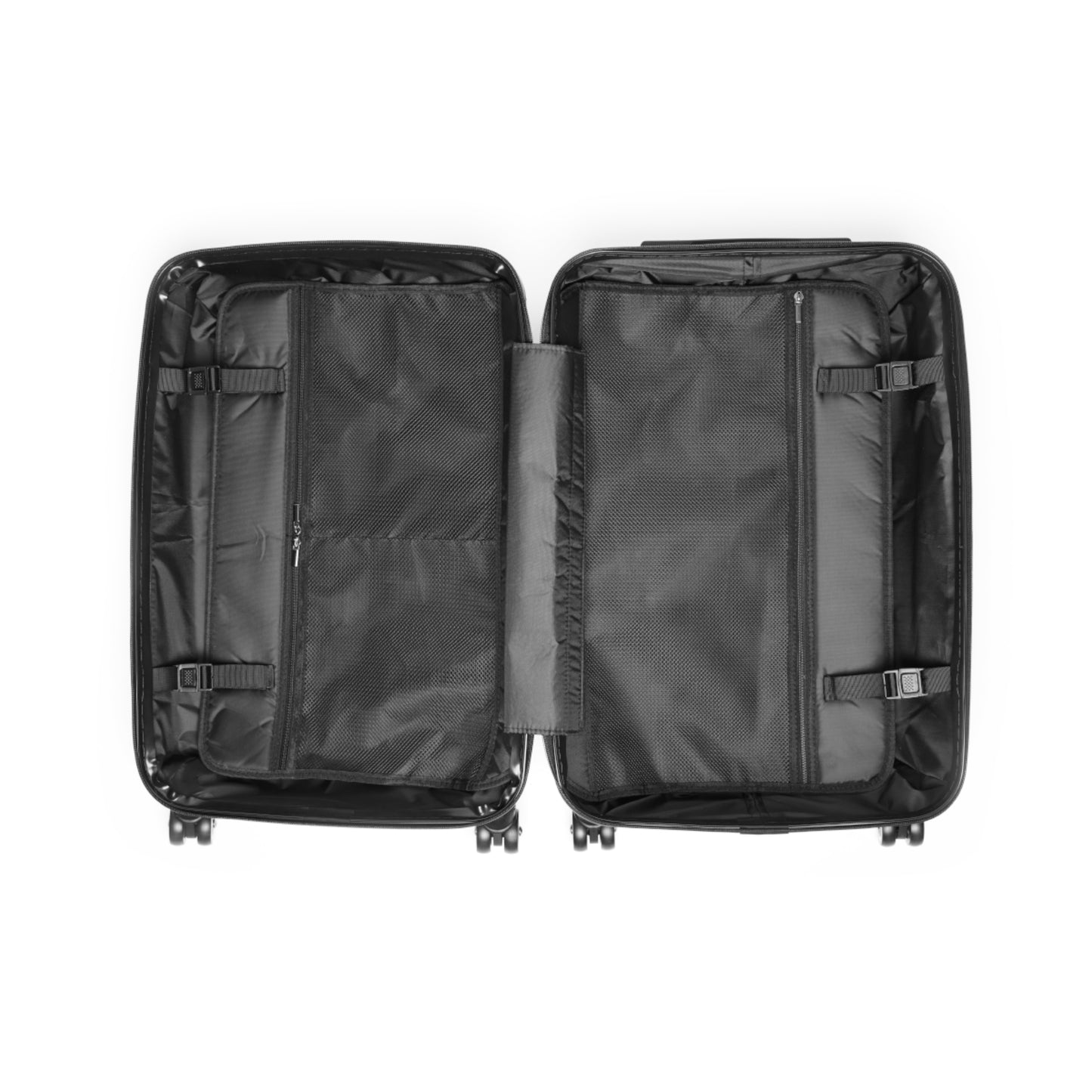 US Inspirational Floral Suitcase - 'Faith: It Does Not Make Things Easy, It Makes Them Possible'