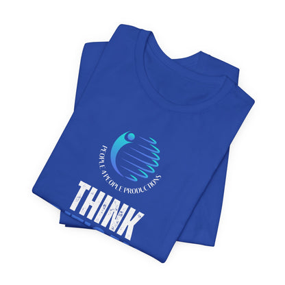 Think Critically Media Unisex Jersey Tee For Creative Minds