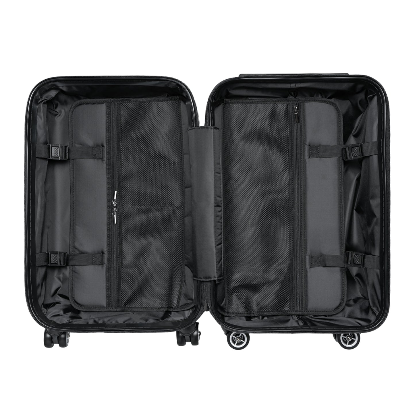 US Inspirational Floral Suitcase - 'Faith: It Does Not Make Things Easy, It Makes Them Possible'