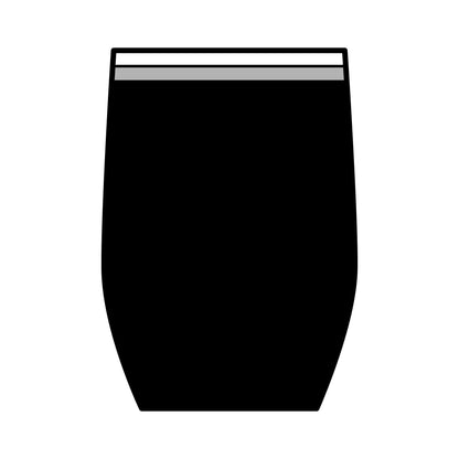 Vaso de vino Combat Misinformation: recipiente aislado de 12 oz para pensadores críticos