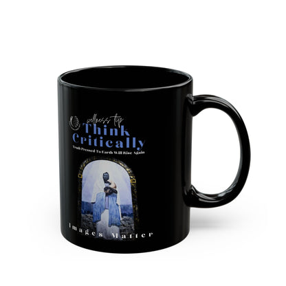 Black Inspirational Think Mug