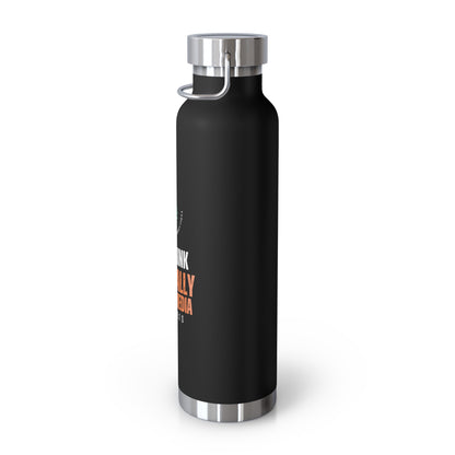 Insulated Water Bottle - Eco-Friendly 22oz with 'WE. THINK.' Design