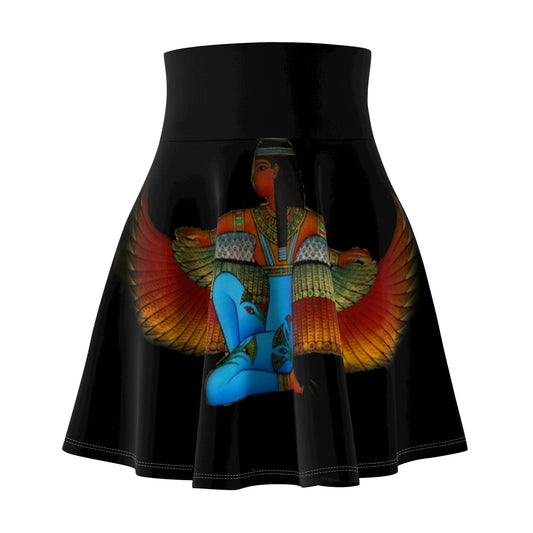 Elegant Women Skirt with Ethereal Winged Design