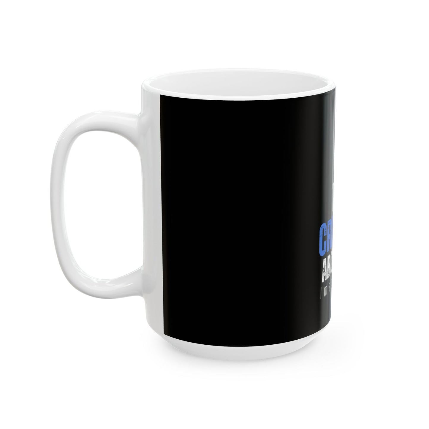 Taza de cerámica con texto "Piense críticamente sobre los medios": taza de café de 11 oz o 15 oz para debates reflexivos