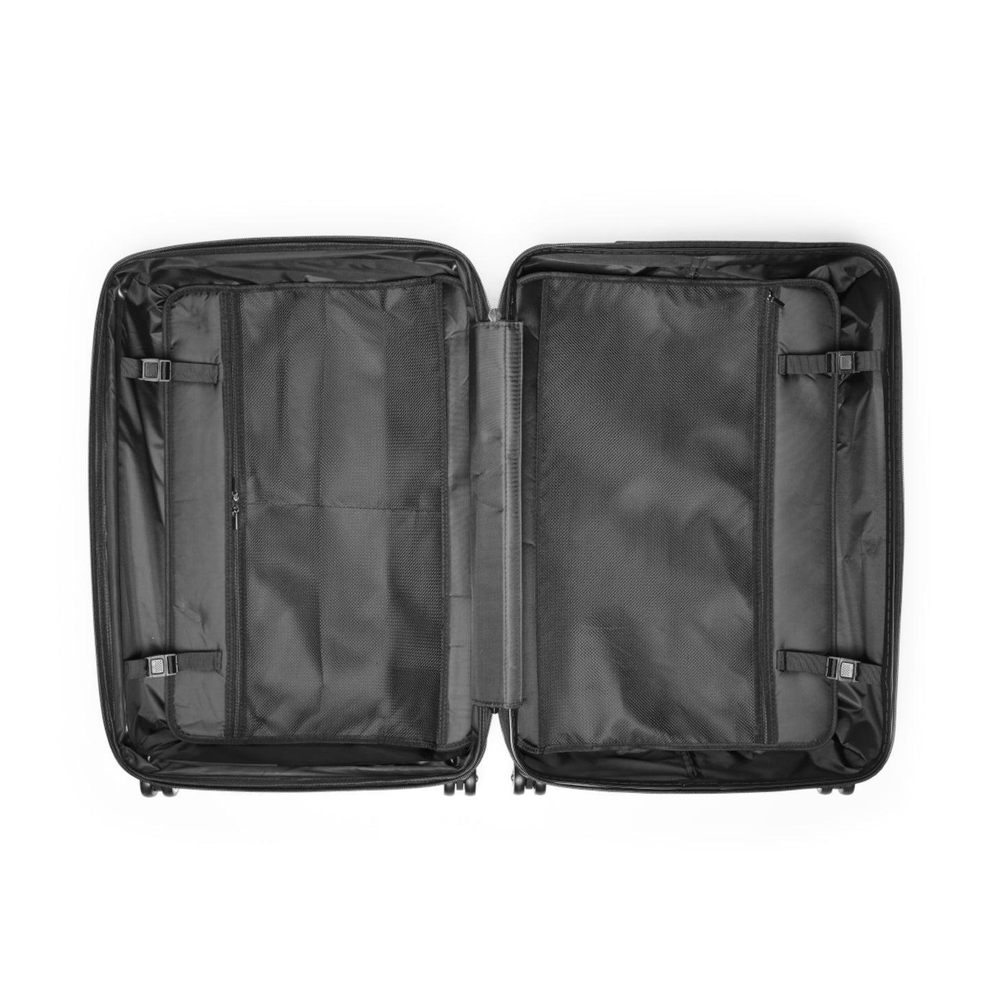 US Inspirational Floral Suitcase - 'Faith: It Does Not Make Things Easy, It Makes Them Possible'
