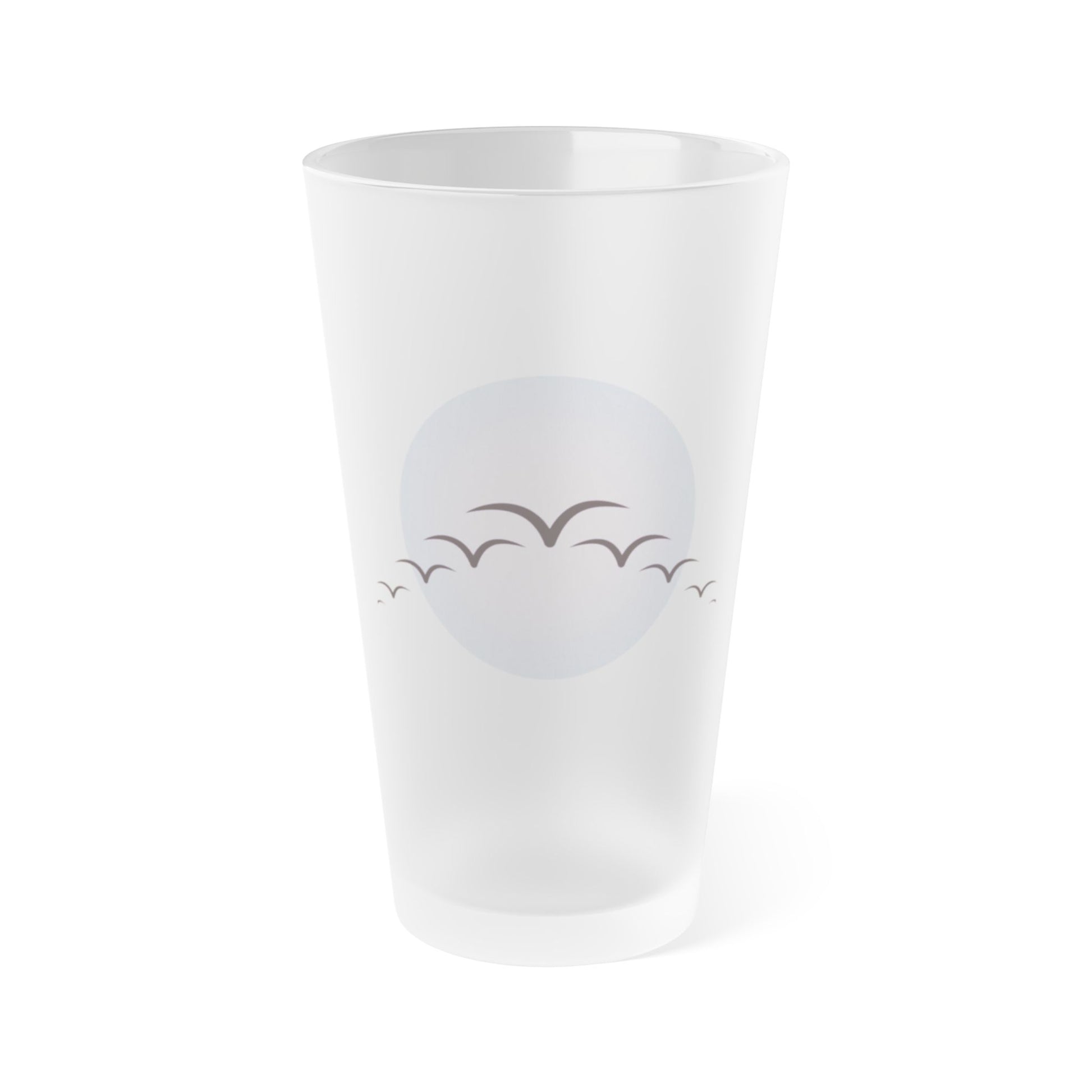 Serene Bird Pint Glass - Perfect for Relaxing Moments