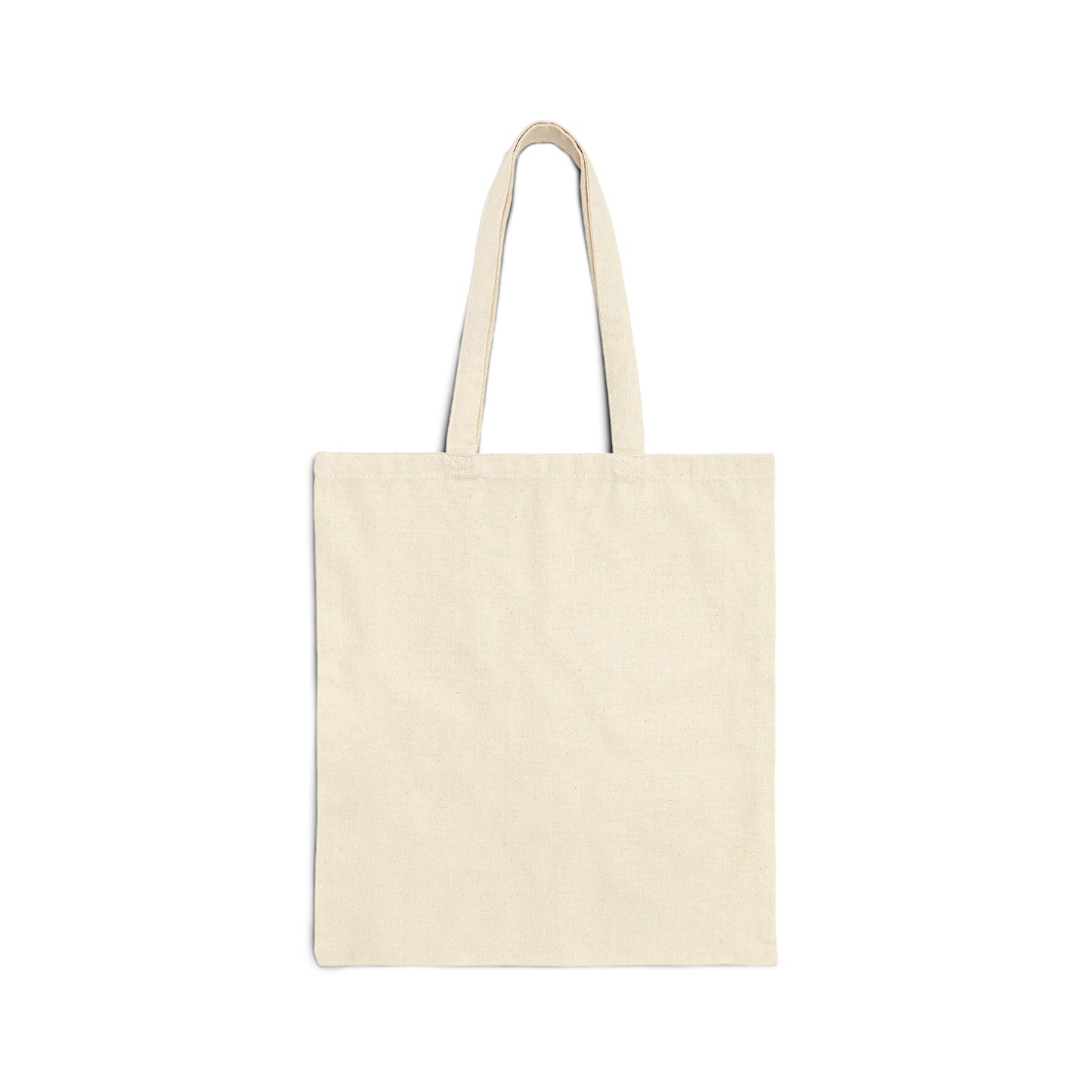 Combat Media Awareness Cotton Canvas Tote Bag - Eco-Friendly Shopping & Everyday Use