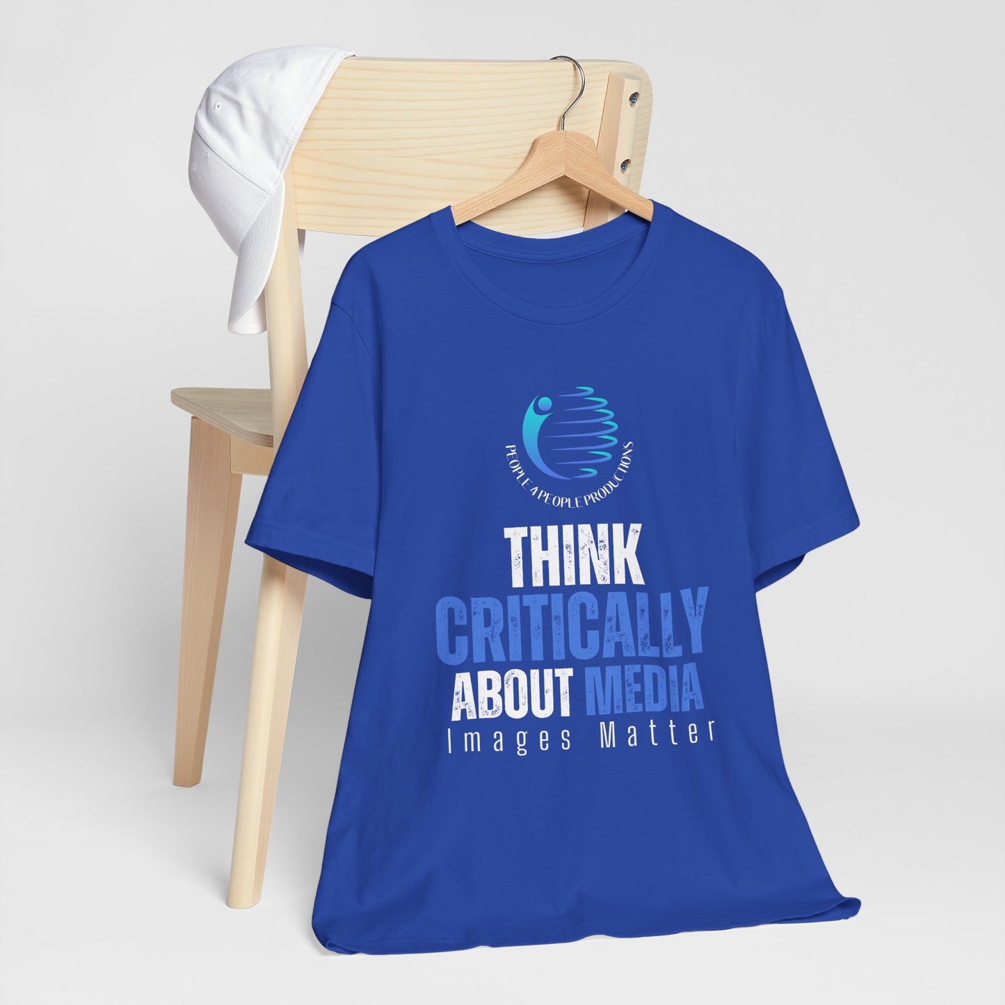 Think Critically Media Unisex Jersey Tee For Creative Minds