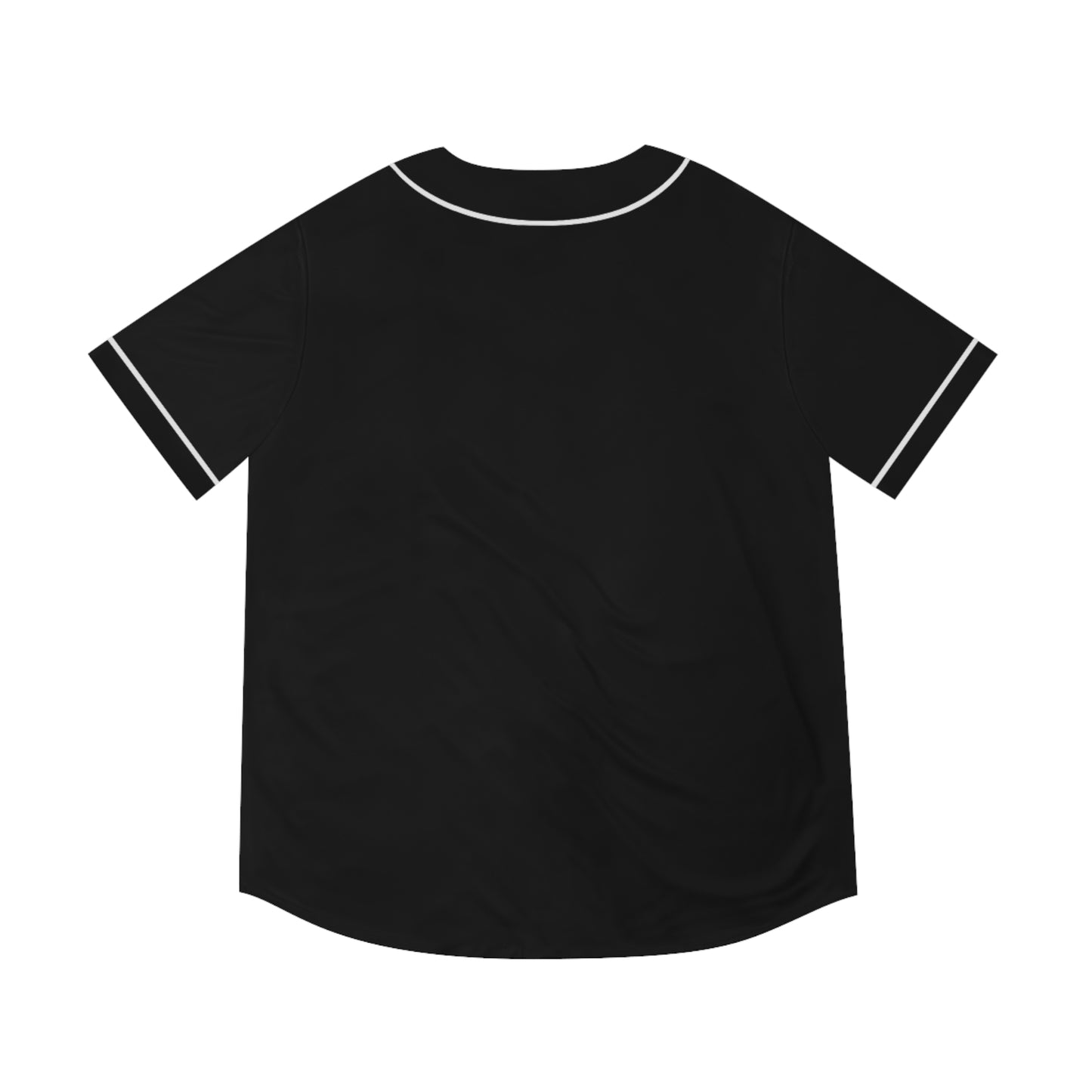 Black Men's Baseball Jersey -