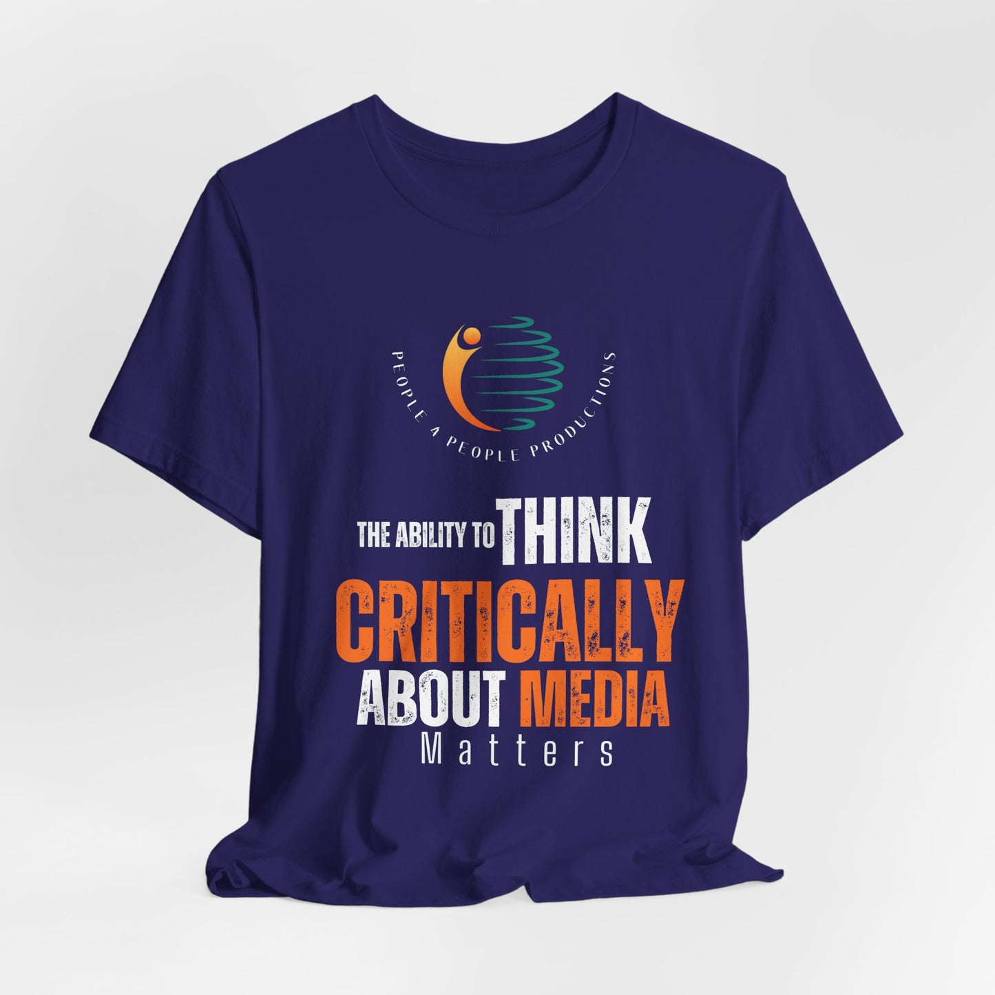 Think Critical About Media Unisex Jersey Tee