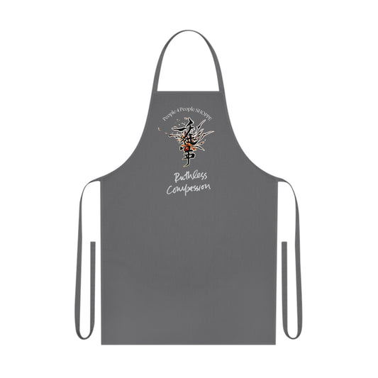 Ruthless Compassion Cotton Apron - Stylish Cooking Gear for Home Chefs