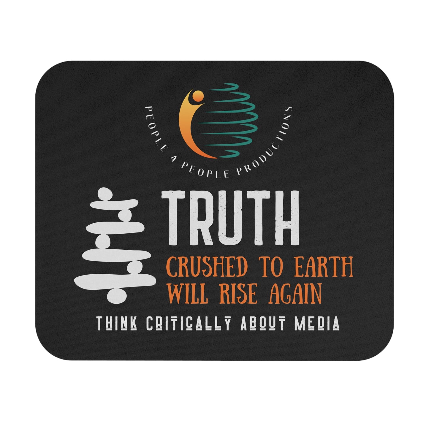 Combat Misinformation Mouse Pad – Think Critically About Media