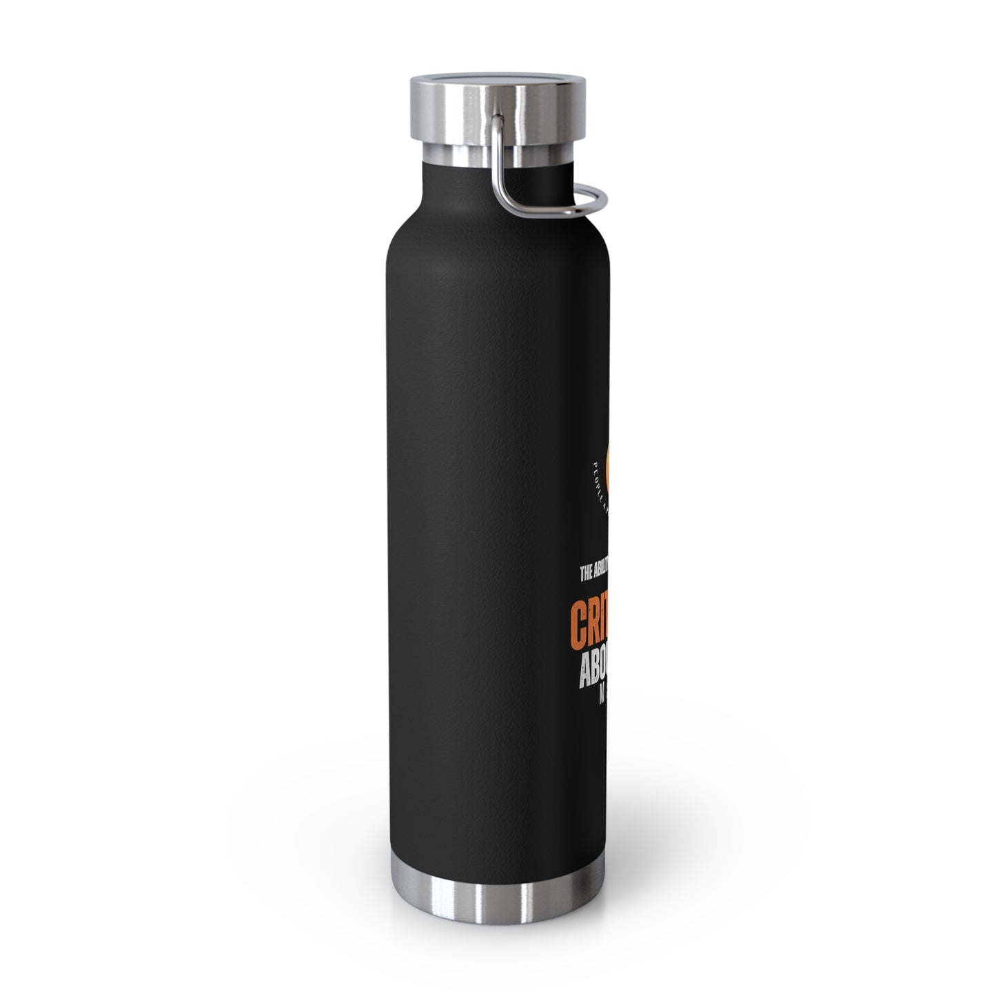 Insulated Water Bottle - Eco-Friendly 22oz with 'WE. THINK.' Design