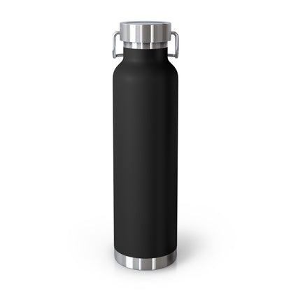 Motivational Copper Vacuum Insulated Bottle - 22oz - "WE. THINK. IMAGES MATTER"