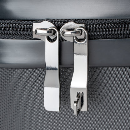 US Inspirational Floral Suitcase - 'Faith: It Does Not Make Things Easy, It Makes Them Possible'