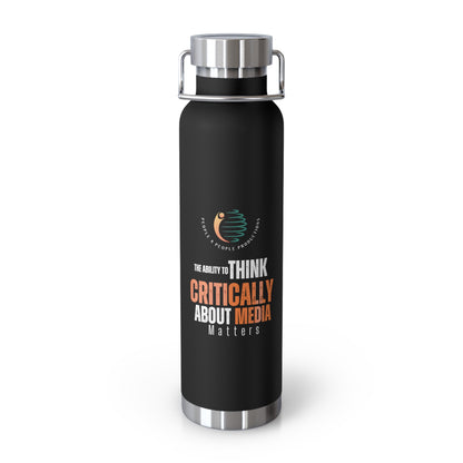 Insulated Water Bottle - Eco-Friendly 22oz with 'WE. THINK.' Design