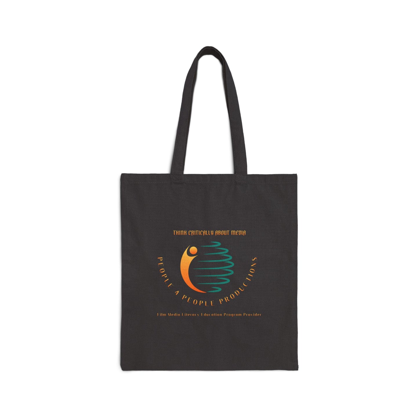 Combat Media Awareness Cotton Canvas Tote Bag - Eco-Friendly Shopping & Everyday Use