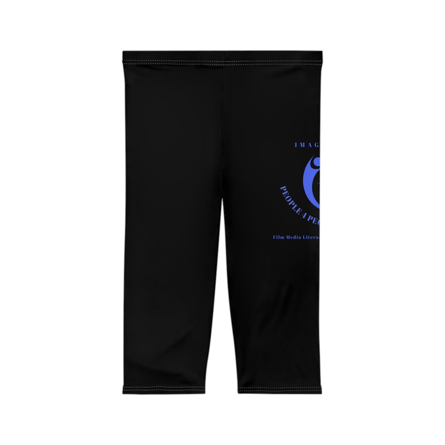 Empowerment Statement Capri Leggings for Women - Stylish Activewear