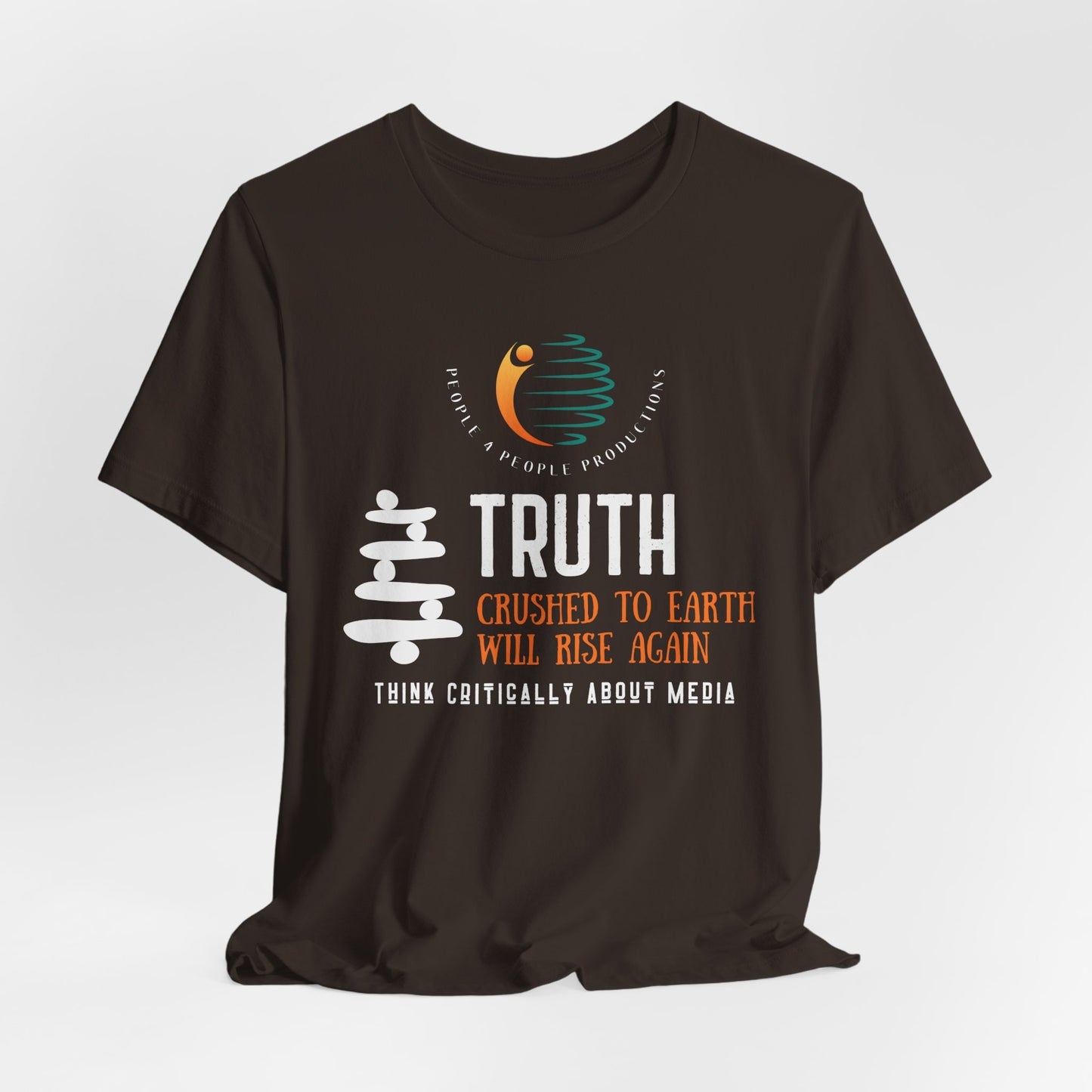 Unisex Jersey Tee - "Truth Crushed to Earth Will Rise Again" Graphic Tee for Thoughtful Conversations