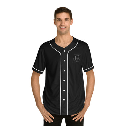 Camiseta de béisbol para hombre: estilo negro clásico para el día del juego o para uso informal