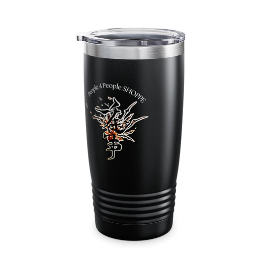 Sleek Ringneck Tumbler with Zen Design - Perfect for Nature Lovers