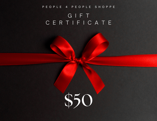 Tarjeta de regalo de People 4 People Productions